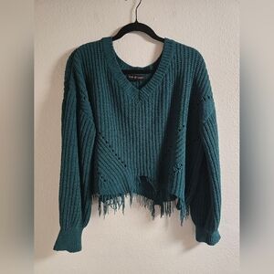 Almost Famous Cropped Sweater